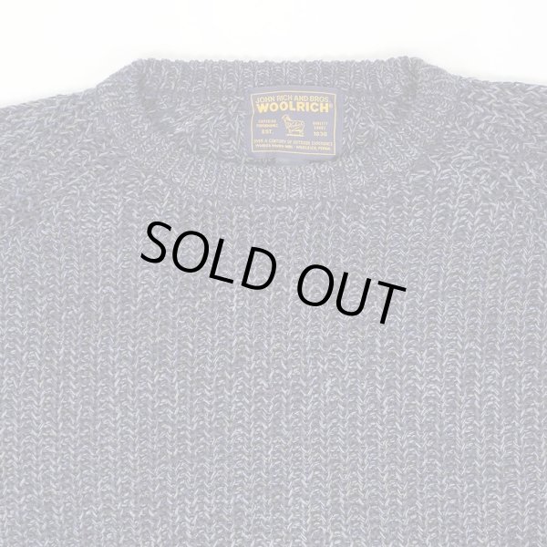 画像3: Early 00's Woolrich ラミー×コットン MIXニット (3)