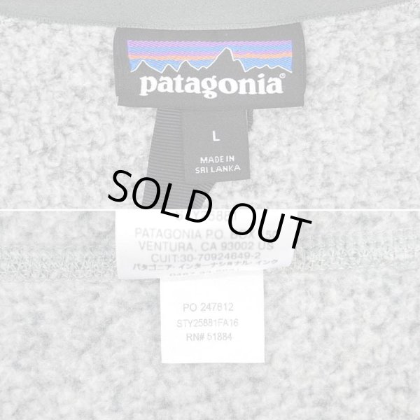 画像2: 16's PATAGONIA ベターセーターベスト "HEATHER GRAY" (2)