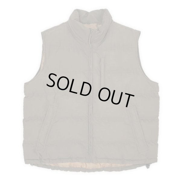 画像1: 00's ST JOHN'S BAY パディングベスト "BROWN" (1)