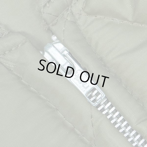 画像4: 90's BIG SMITH キルティング ワークベスト "OLIVE / MADE IN USA" (4)