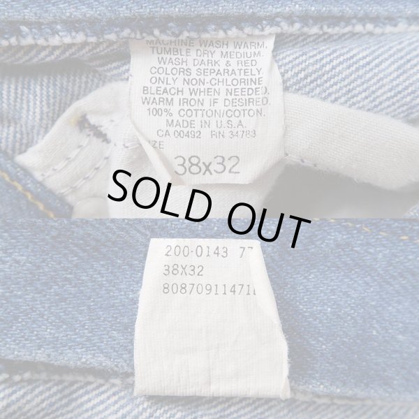 画像3: 80's Lee 200-0143 デニムパンツ "MADE IN USA" (3)