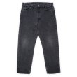 画像1: 90's Levi's 505 ブラックデニムパンツ "MADE IN USA / W36 L30" (1)