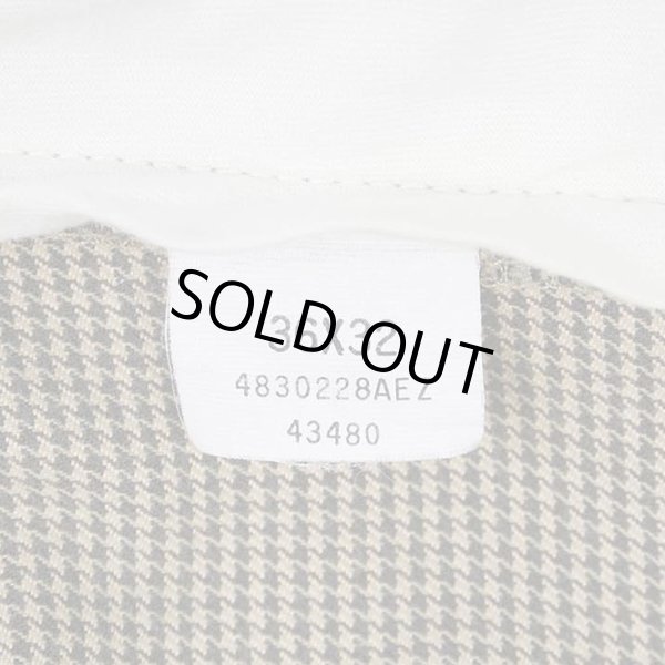 画像4: 90's Polo Ralph Lauren ハウンズトゥース柄 1タックトラウザー (4)