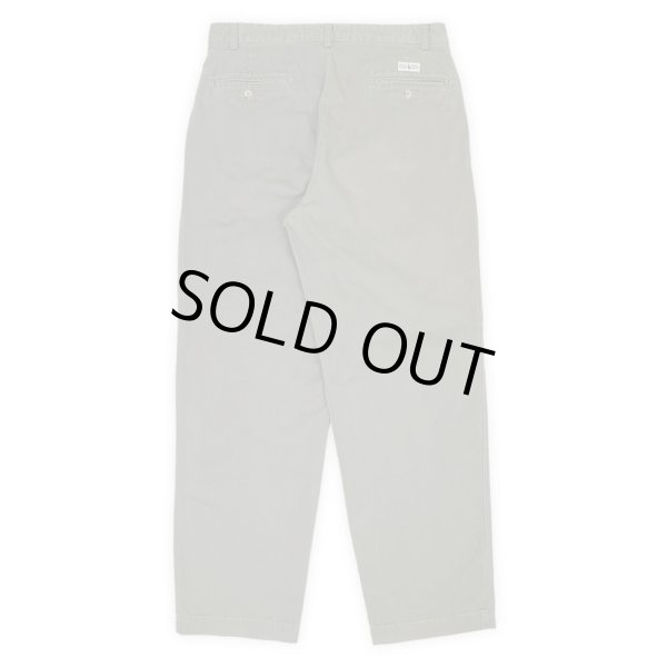 画像2: 90's Polo Ralph Lauren 2タック チノトラウザー "ANDREW PANT / GRAY" (2)