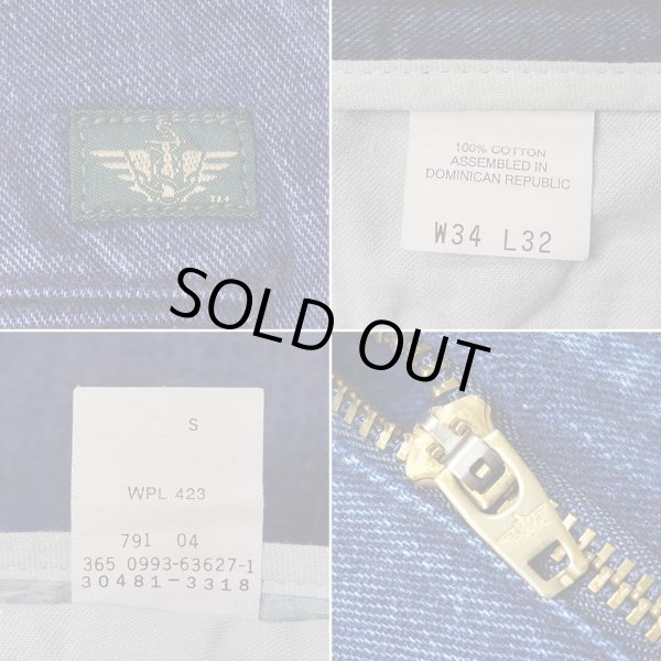 画像4: Early 90's DOCKERS 2タック デニムトラウザー "W34 L32" (4)