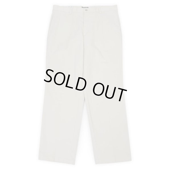 画像2: 00's DOCKERS ノータック チノトラウザー "DEADSTOCK / IVORY / W34 L30" (2)