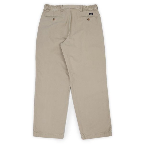 画像2: Late 90's DOCKERS 2タック チノトラウザー "W34 L30" (2)