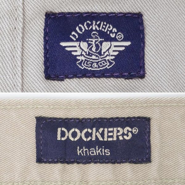 画像3: Late 90's DOCKERS 2タック チノトラウザー "W34 L30" (3)
