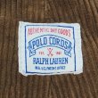 画像3: Early 90's Polo Ralph Lauren 2タック 太畝コーデュロイトラウザー "MADE IN USA / W35 L32" (3)