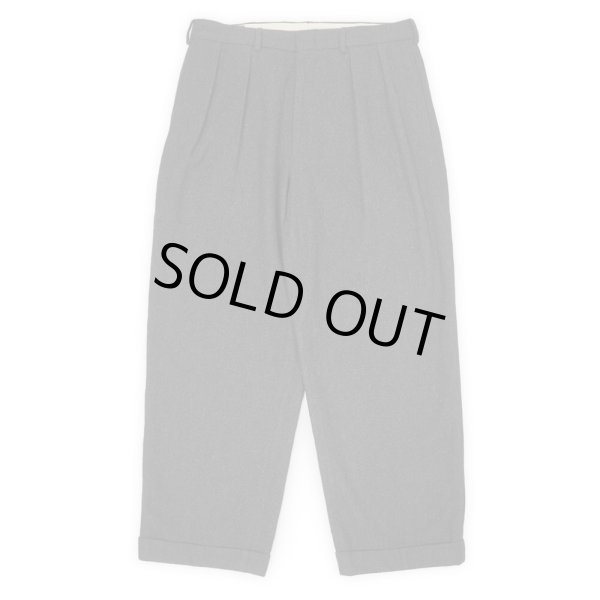 画像1: 90's Polo Ralph Lauren 2タック ウールトラウザー "実寸W34 L28" (1)