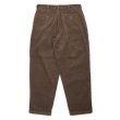 画像2: 90's CITY STREETS 2タック 太畝コーデュロイパンツ "BROWN" (2)