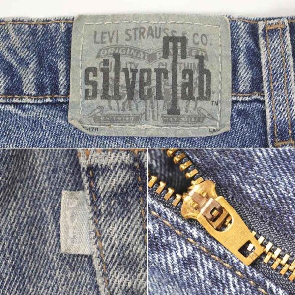 画像3: 90's Levi's SilverTab デニムパンツ "MADE IN USA / LOOSE / W34 L32" (3)