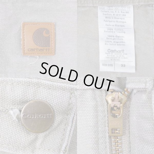 画像3: 00's Carhartt ダックペインターショーツ “Gragh” (3)