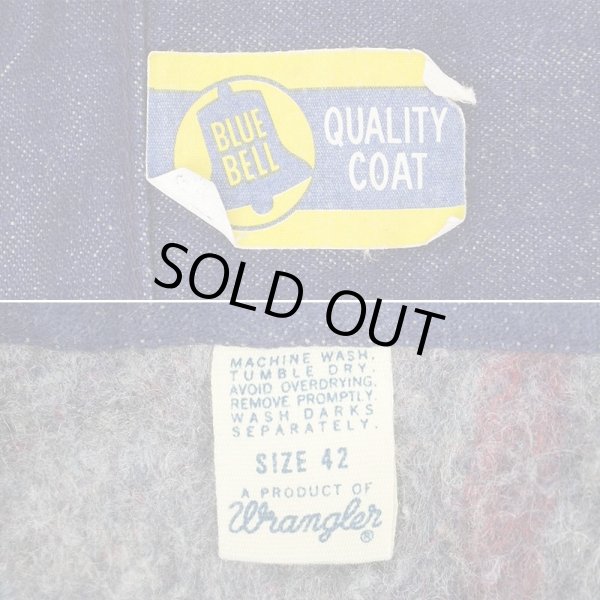 画像2: 70's Wrangler ブランケットライナー デニムカバーオール (2)