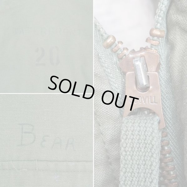 画像4: 60's US.NAVY A-2 デッキジャケット "MEDIUM / STENCIL" (4)