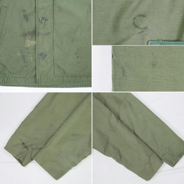 画像5: 60's US.NAVY A-2 デッキジャケット "MEDIUM / STENCIL" (5)