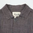 画像4: 90's FLAX ストライプ柄 リネンジャケット (4)