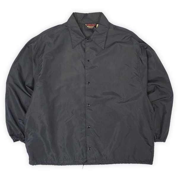 画像2: 80's Pla-Jac ナイロンコーチジャケット "MADE IN USA / BLACK" (2)