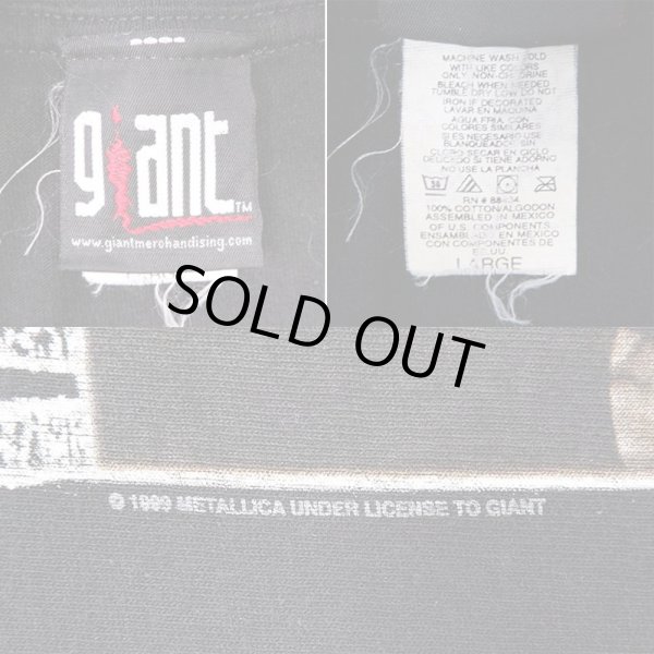 画像3: 90's METALLICA ツアーTシャツ "AS/IS" (3)