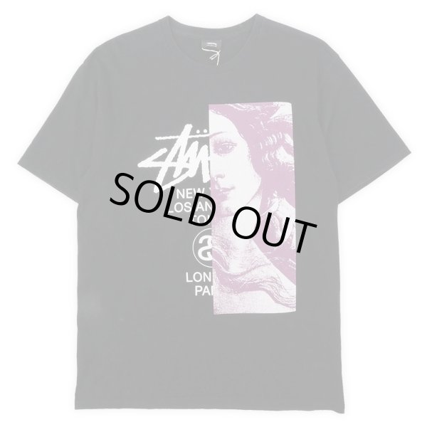 画像1: 00's Stussy プリントTシャツ “WORLD TOUR + VENUS” (1)