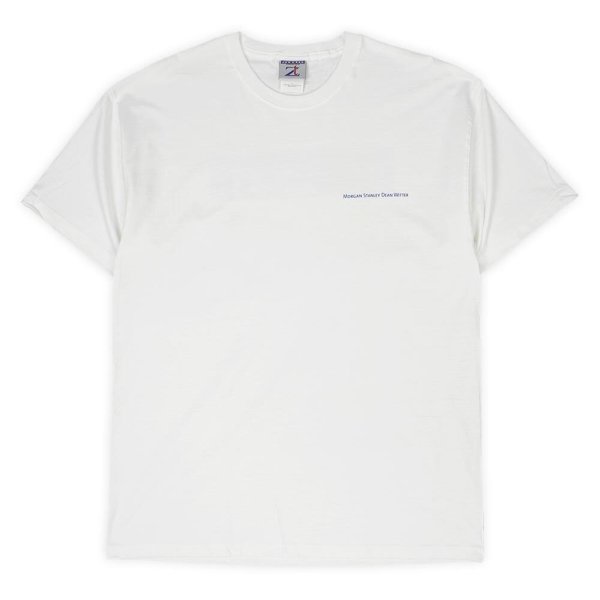 画像1: Early 00's MORGAN STANLEY 両面プリントTシャツ “DEADSTOCK” (1)