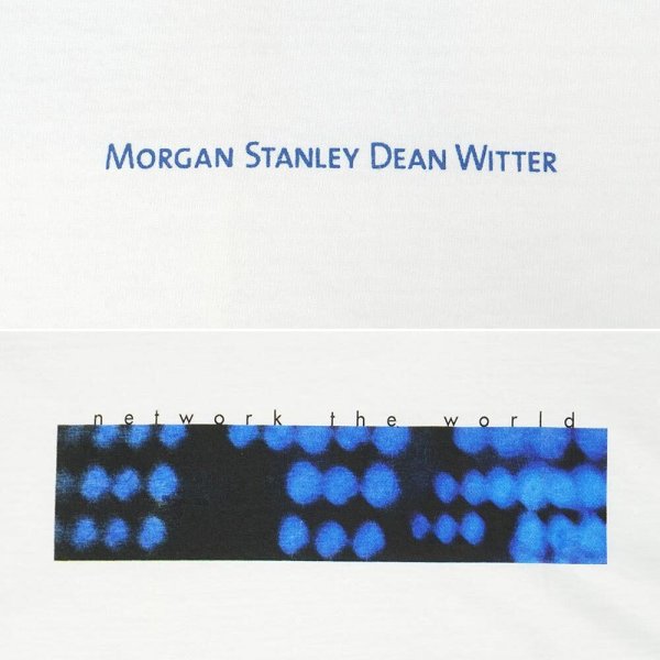画像4: Early 00's MORGAN STANLEY 両面プリントTシャツ “DEADSTOCK” (4)