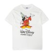 画像1: 80's Walt Disney HOME VIDEO プリントTシャツ "MADE IN USA / DEADSTOCK" (1)