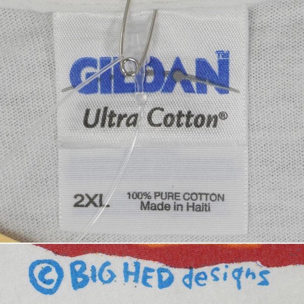 画像2: 00's BIG HED Designs アートTシャツ (2)