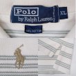 画像2: 90's Polo Ralph Lauren ボーダー柄 ポロシャツ (2)