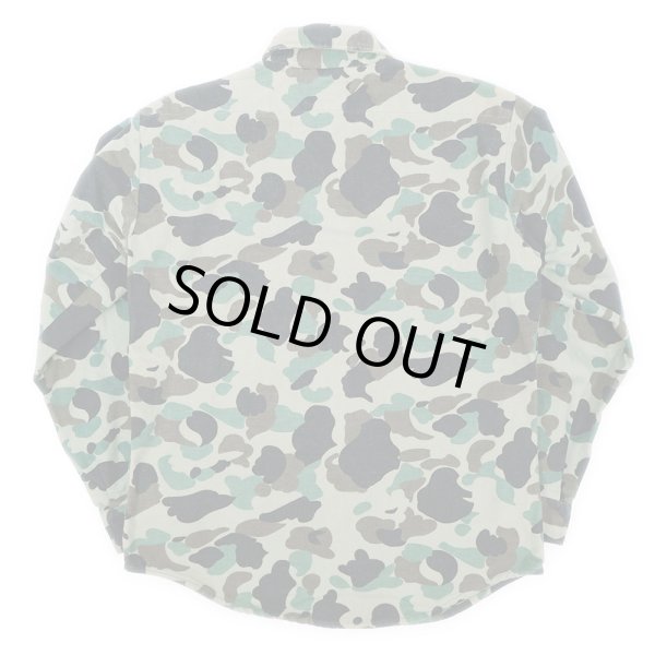 画像2: 80's Five Brother 迷彩柄 シャモアクロスシャツ "MADE IN USA" (2)