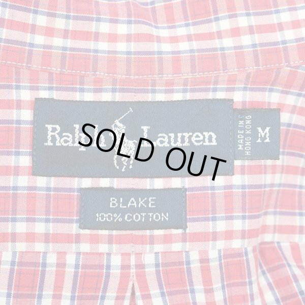 画像2: 90's Polo Ralph Laren S/S ボタンダウンシャツ "BLAKE" (2)