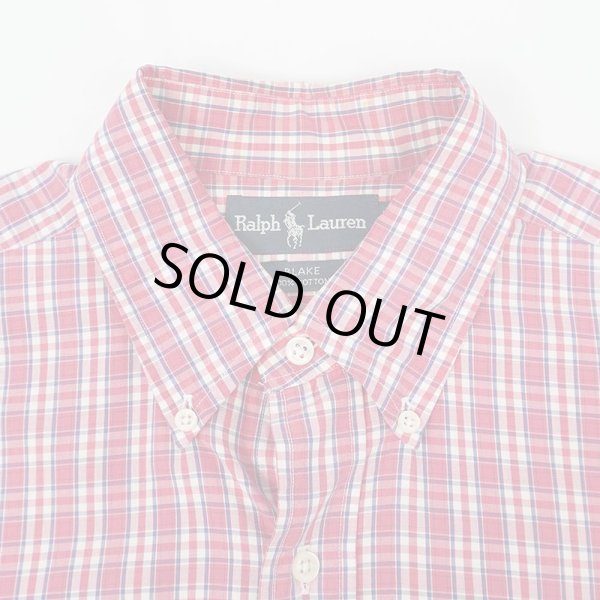 画像4: 90's Polo Ralph Laren S/S ボタンダウンシャツ "BLAKE" (4)