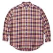 画像1: 90's Polo Ralph Lauren マドラスチェック柄 ボタンダウンシャツ “BLAKE” (1)