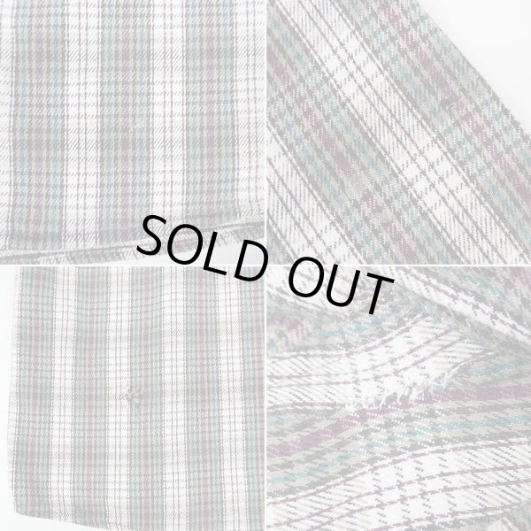 画像4: 90's FIVE BROTHER ヘビーネルシャツ "2XL" (4)