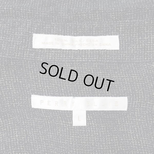 画像2: 90's PERRY ELLIS S/S シルクシャツ (2)