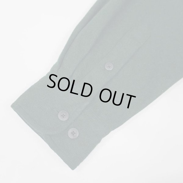 画像4: Early 00's OLD GAP ウールCPOシャツ "GREEN" (4)