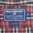 画像2: 90's POLO SPORT レギュラーカラー ワークシャツ "Red Ombre Plaid" (2)