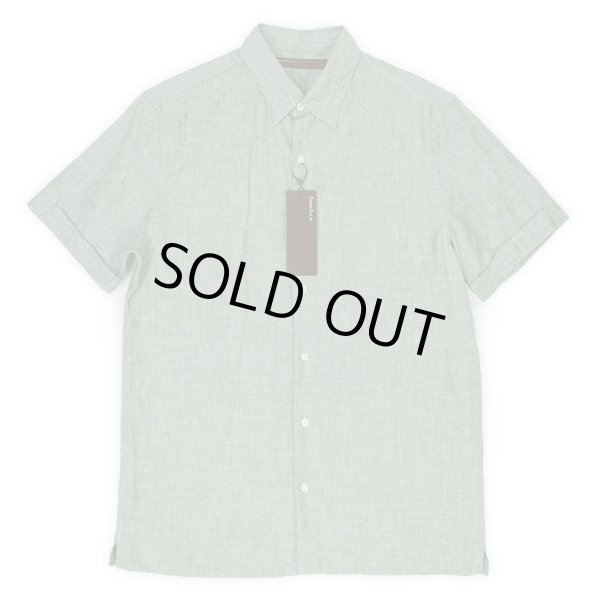 画像1: 00's PERRY ELLIS レギュラーカラー リネンシャツ "DEADSTOCK" (1)