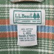 画像2: 00's L.L.Bean リネンMIX ヘビーネルシャツ (2)