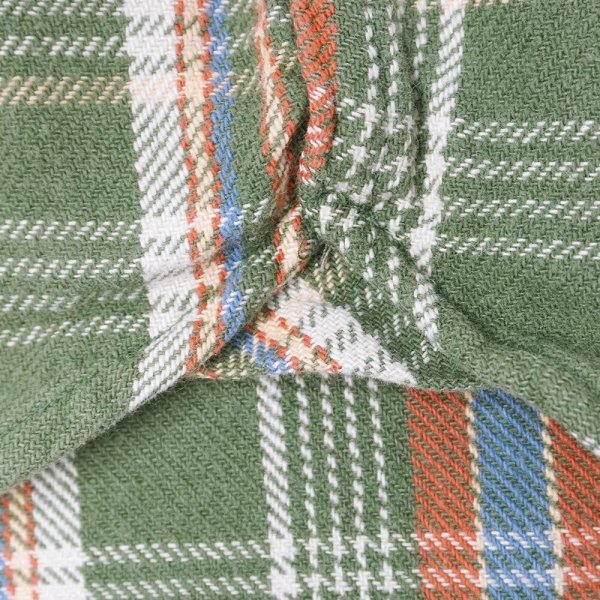 画像3: 00's L.L.Bean リネンMIX ヘビーネルシャツ (3)