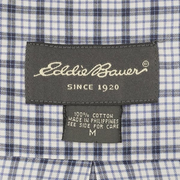 画像2: 00's Eddie Bauer S/S ボタンダウンシャツ (2)