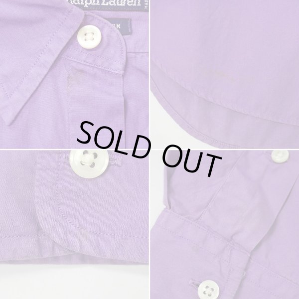 画像5: Early 90's Polo Ralph Lauren レギュラーカラーシャツ "ポニー無し" (5)