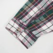 画像4: 90's FIVE BROTHER ヘビーネルシャツ "Green × Purple" (4)