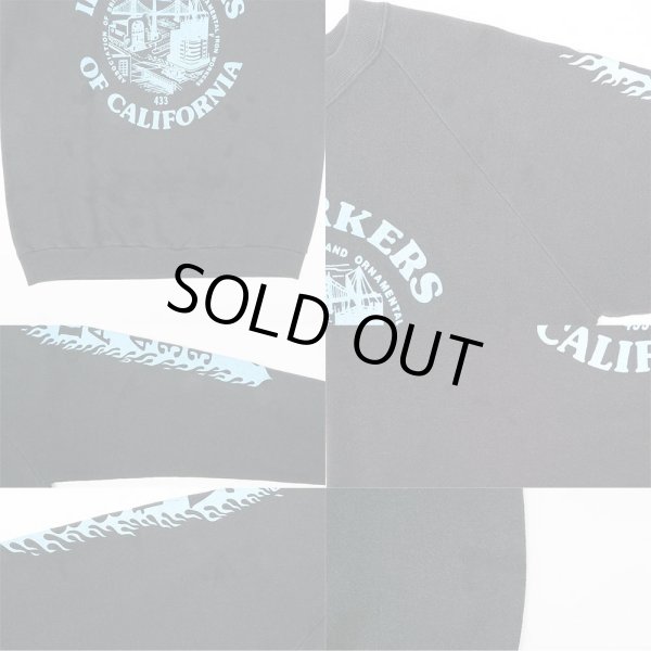 画像4: 90's IRONWORKERS OF CALIFORNIA スウェット “MADE IN USA” (4)