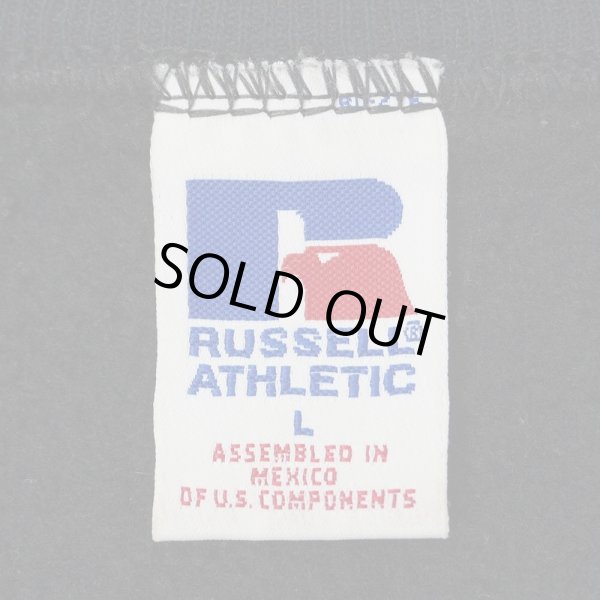 画像2: 90's RUSSELL 前V ブランクスウェット “BLACK / US COMPONENTS” (2)