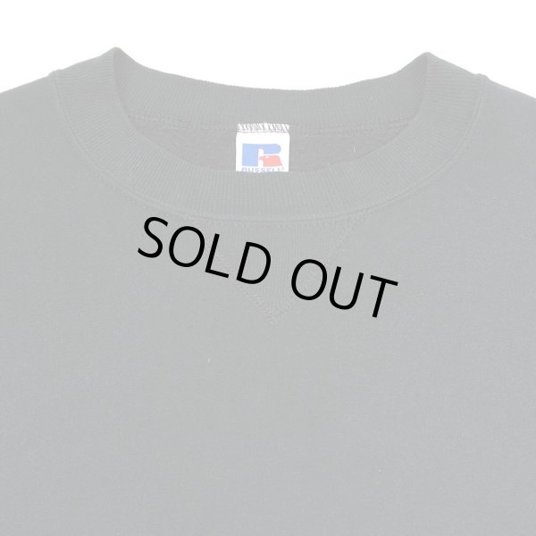 画像3: 90's RUSSELL 前V ブランクスウェット “BLACK / US COMPONENTS” (3)