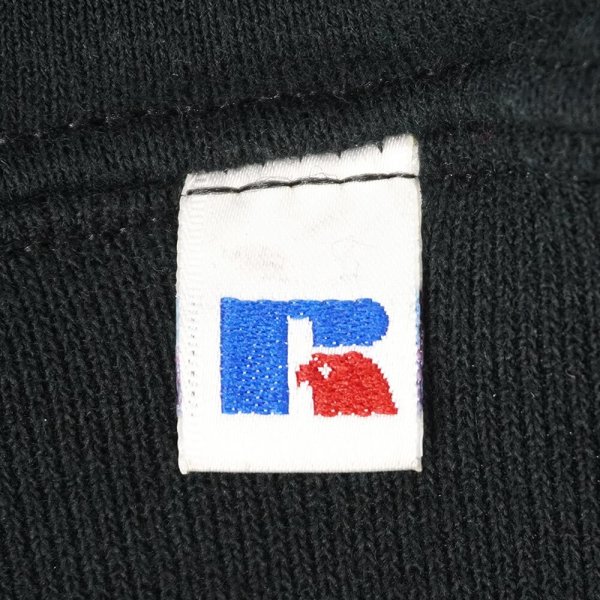画像4: 90's RUSSELL 前V ブランクスウェット “BLACK / US COMPONENTS” (4)