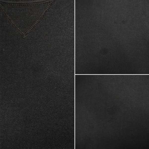 画像5: 90's RUSSELL 前V ブランクスウェット “BLACK / US COMPONENTS” (5)