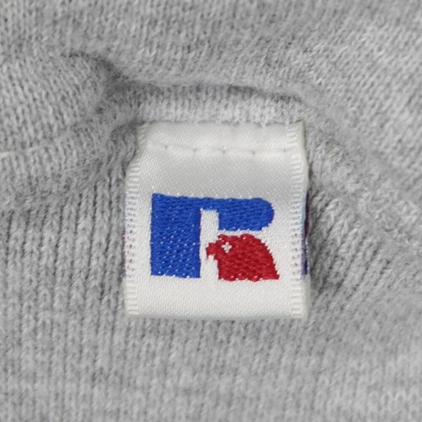 画像3: 90-00s RUSSELL ハーフジップ ブランクスウェット “USA COMPONENTS” (3)