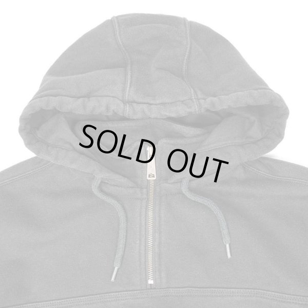 画像3: 00's Carhartt ハーフジップ スウェットパーカー “FADE BLACK” (3)